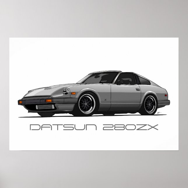 PÔSTER DATSUN 280ZX (Frente)
