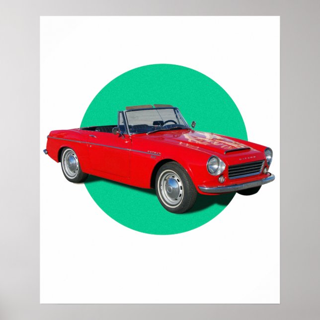 Poster datsun_roadster (Frente)