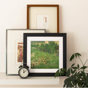 Poster Daubigny's Garden by Vincent van Gogh, Vintage Art
