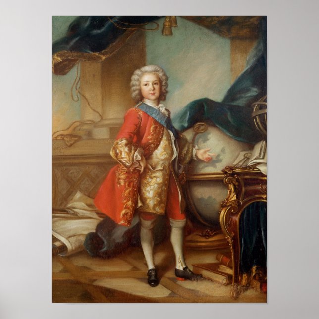 Poster Dauphin Charles-Louis da França (Frente)