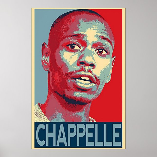 POSTER DAVE CHAPPELLE FUNNY (Frente)