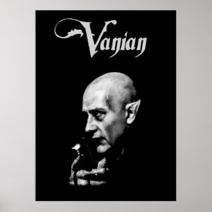 Poster Dave Vanian Nosferatu Live