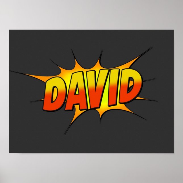 Poster David (Frente)
