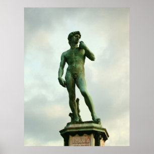 Pôster David 2 de Michelangelo