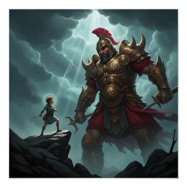 Pôster David and Goliath Poster (Frente)