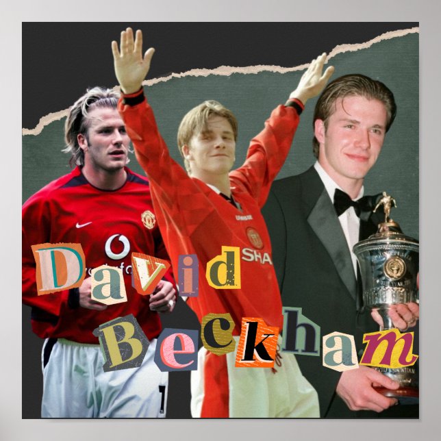 Poster David Beckham (Frente)