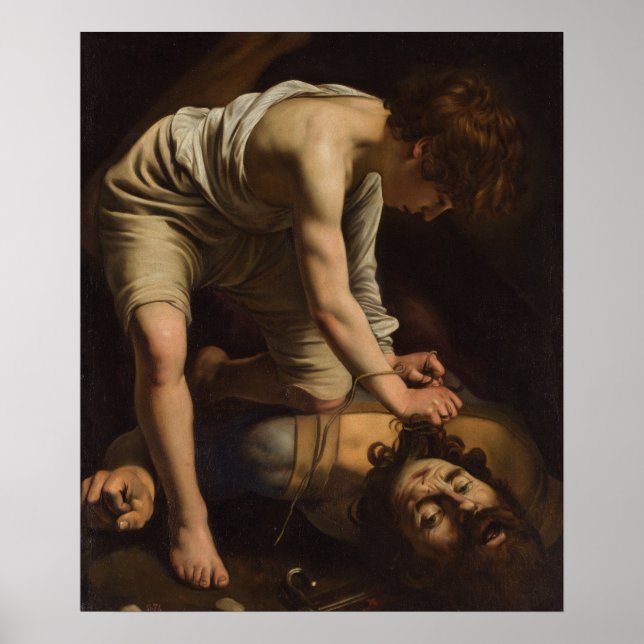 Poster David com o Chefe de Golias (Frente)