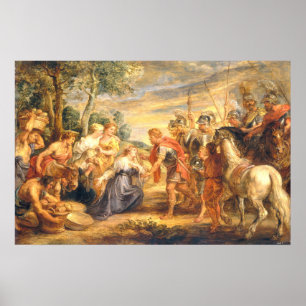 Poster David e Abigail - Sir Peter Paul Rubens Fine Art