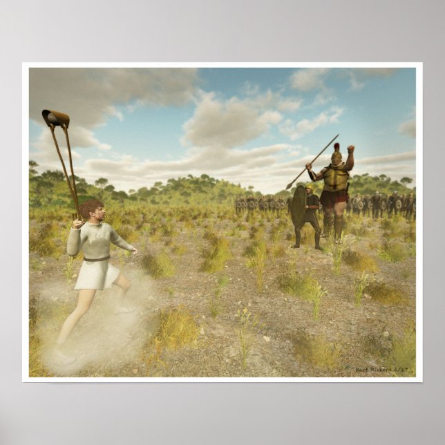 Poster David e Golias (Frente)