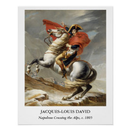 Pôster David – Napoleão Cruzando os Alpes