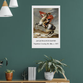 Poster David – Napoleão Cruzando os Alpes