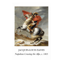 David – Napoleão Cruzando os Alpes