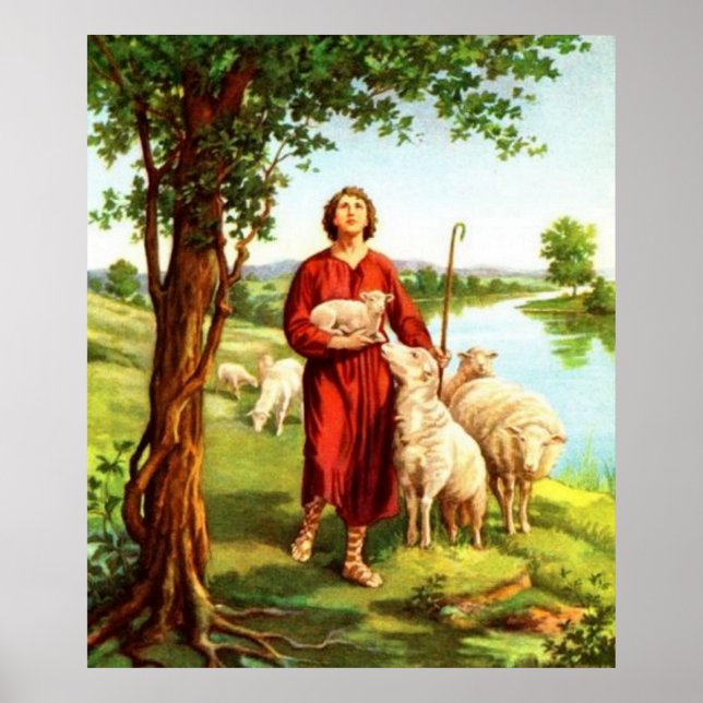 Pôster David The Shepherd (Frente)