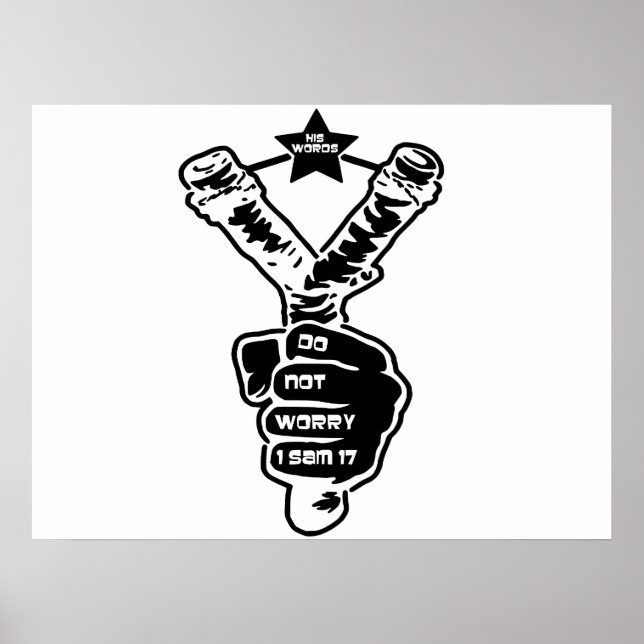 Pôster David's Slingshot (Frente)