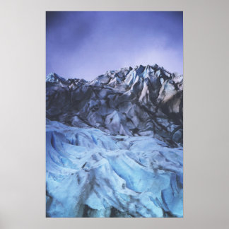 Poster Davidson Glacier