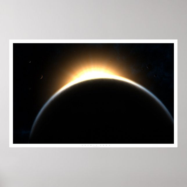 Pôster Dawn cósmica (Frente)