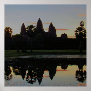 Poster Dawn em Angkor Wat