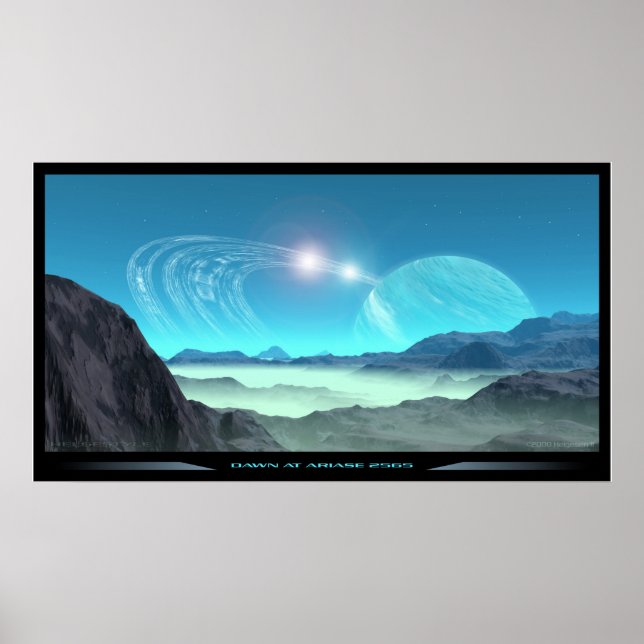 Pôster Dawn em Ariase 2565 (Frente)