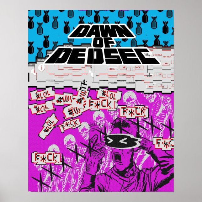 Poster Dawn Of Dedsec (Frente)