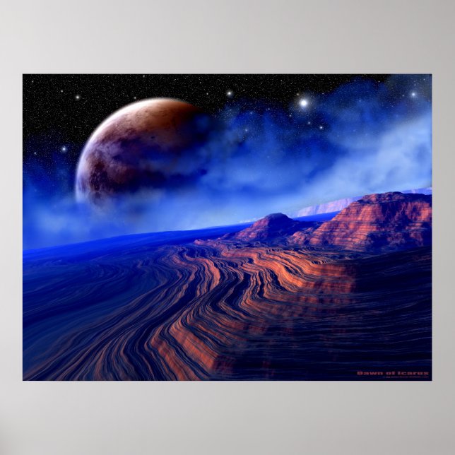 Poster Dawn of Icarus (Frente)