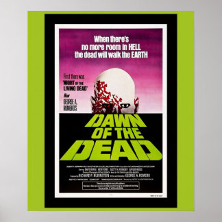 Poster Dawn of the Morto Vintage