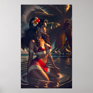 Poster Dawn tropical