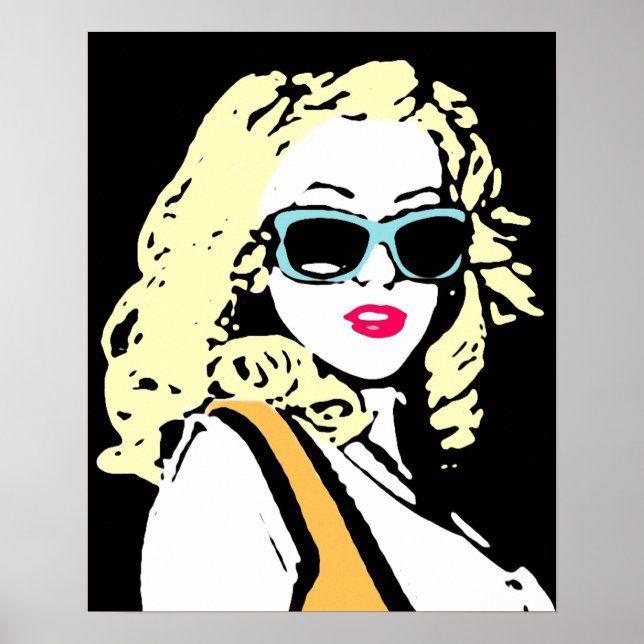 Pôster Day-Glo Baby (Frente)