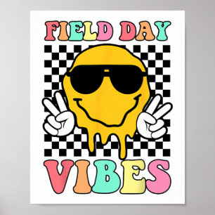 Poster Day Vibes Summer Teacher Kids No Último Dia Da Esc