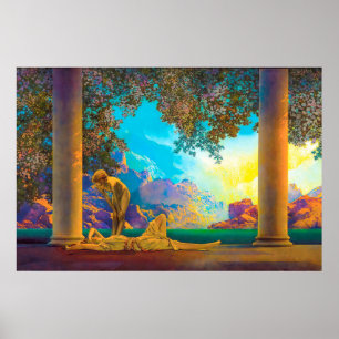 Poster Daybreak Maxfield Parrish