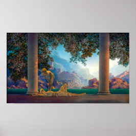 Poster Daybreak | Maxfield Parrish |