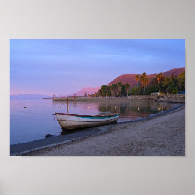 Poster Daybreak no lago Chapala Shores (Frente)