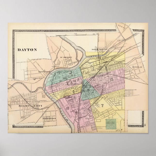 Pôster Dayton, Ohio (Frente)