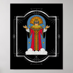 Poster Dazhbog Mitologia Antiga Eslava Paganismo Russi