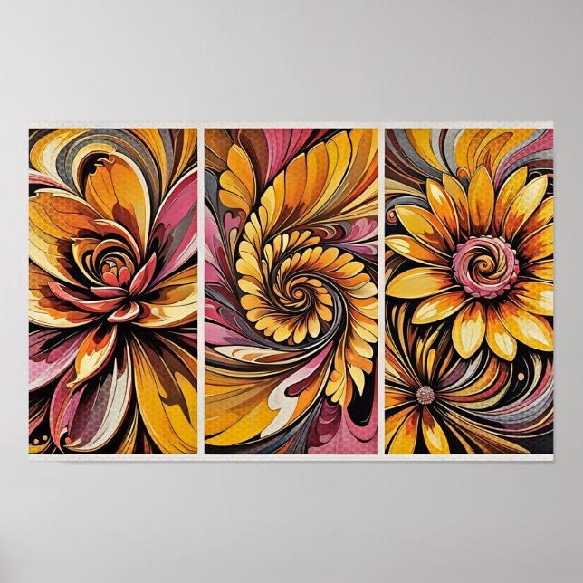 Poster Dazzle-Os Com Natureza (Frente)