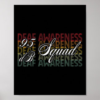 Poster Db Linguagem de Sinal de Mão Linguagem de Mão Sens