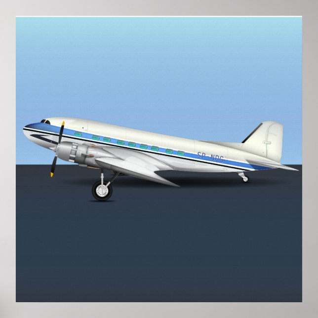 PÔSTER DC-3 (Frente)