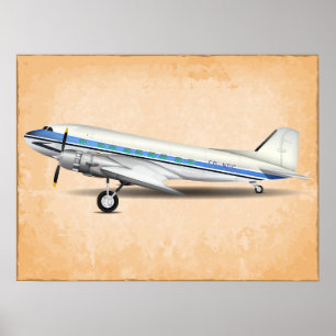 PÔSTER DC-3