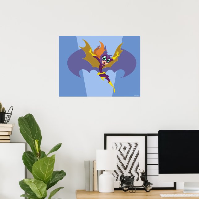 Poster DC Super Hero Girls Batgirl (Escritório em casa)