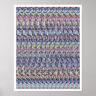 poster de 11"x14" "Night-Mare" 3D por Magic Eye®