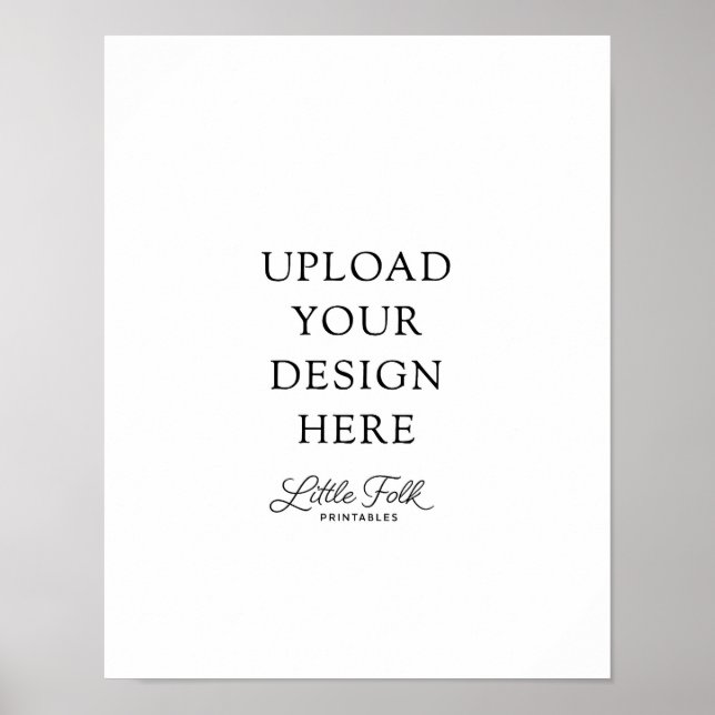 poster de 11 x 14" (Frente)