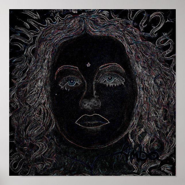 Poster de 12 x 12 pol (Frente)