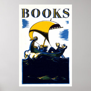 Poster de 1930 livros