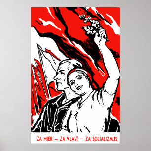 Poster de 1935 socialistas