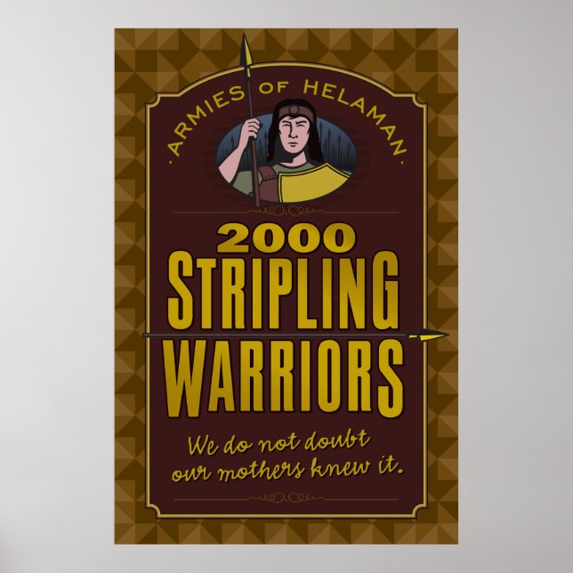 poster de 2000 guerreiros stripling. (Frente)