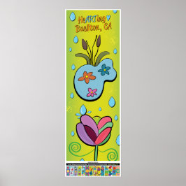 poster de 2023 - Está chovendo flores - Buellton.A