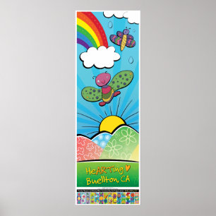 poster de 2023 - Loving the Rain - Buellton.Art