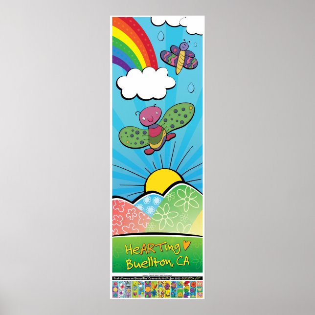 poster de 2023 - Loving the Rain - Buellton.Art (Frente)