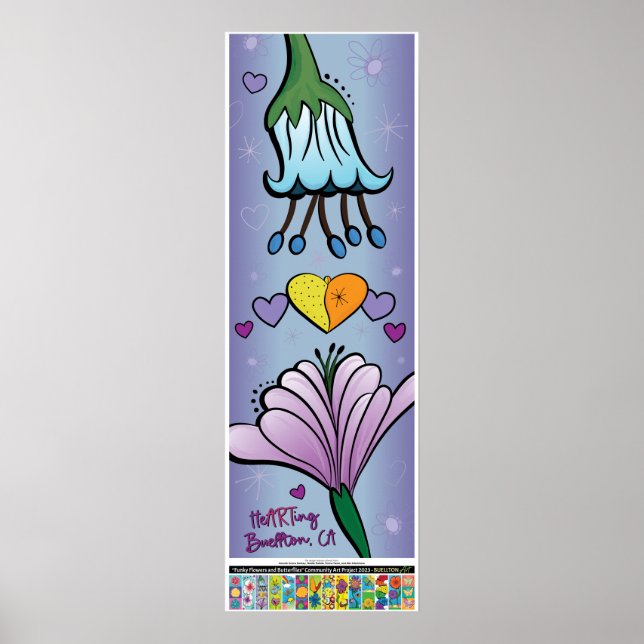 poster de 2023 - TheARTing Flowers - Buellton.Art (Frente)