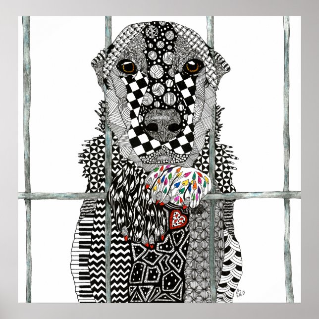 Poster de 24"x 24" (Frente)