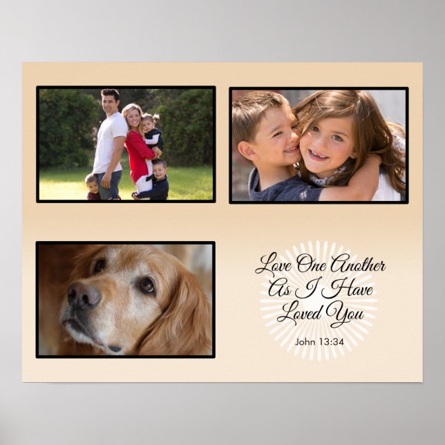 poster de 3 fotos (Frente)